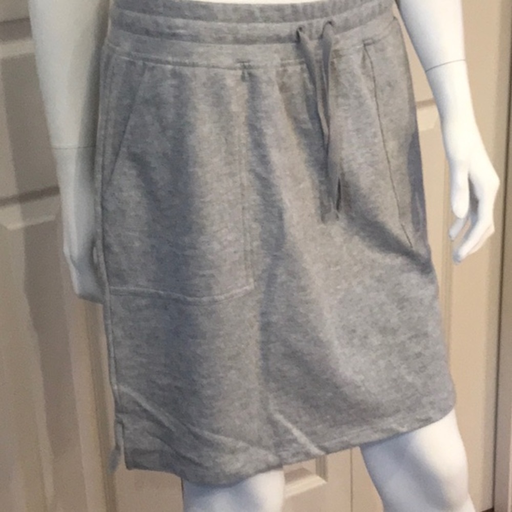 Grey Sweat Skort
